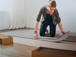 Teppichboden-Module liftBAC&reg;: spielend leicht verlegbar